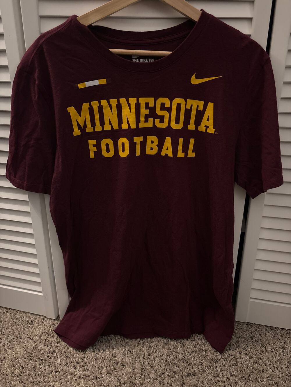 Nike University of Minnesota Football Tshirt